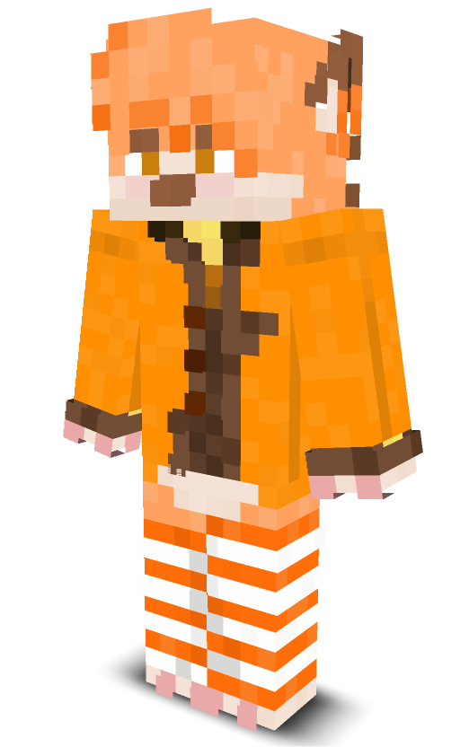 an orange fox