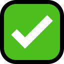 green tick